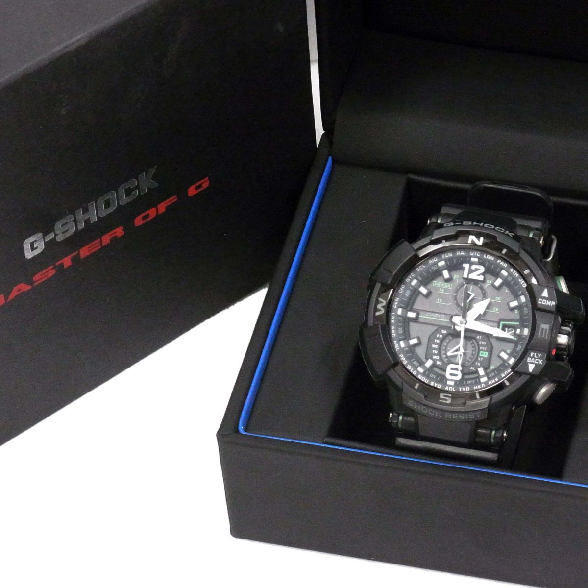 定価84 700円◆CASIO G-SHOCK MASTER OF G GRAVITYMASTER 腕時計 タフソーラー 電波受信 GW-A1100-1A3JF メンズ グラビティマスター