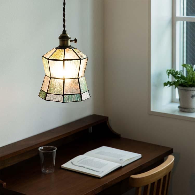 Dome Nancyチューリップタイプのガラスシェード電気スタンド ART