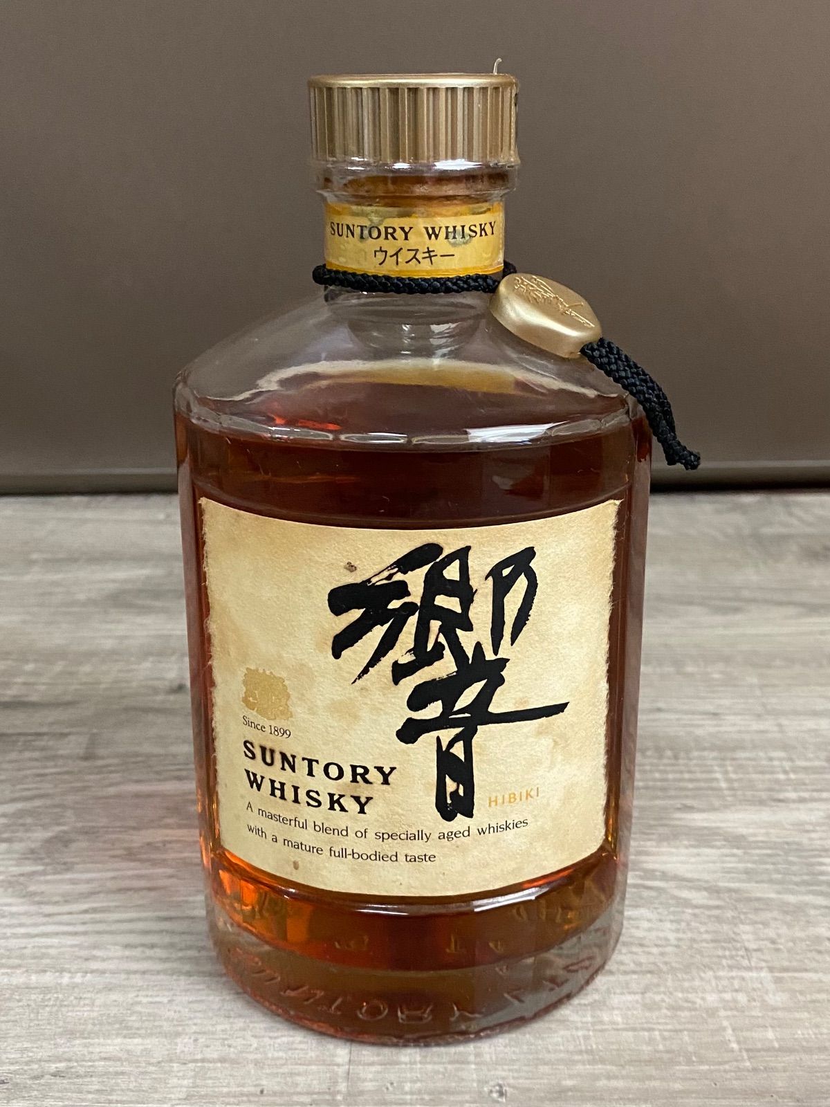 サントリー 響 since1889 金キャップ 裏ゴールドラベル 箱付き