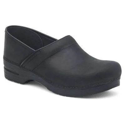 【dansko(ダンスコ)】 正規販売店 Clog Professional Black Oiled 革靴（ブラック）23～24cm◆アメリカ足病医学協会認証！あなたの足を全力サポート！