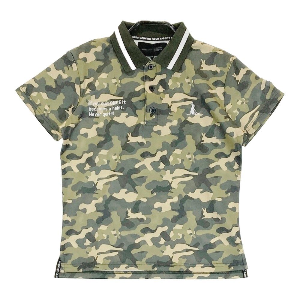 新品★FR2GOLF エフアールツーゴルフ 半袖 ポロシャツ レディース 迷彩柄 新品☆FR2GOLF エフアールツーゴルフ 半袖 ポロシャツ
