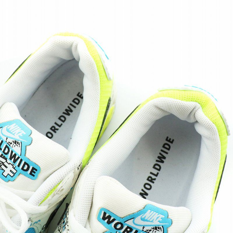 ナイキ NIKE WORLD WIDE PACK AIR MAX 90 SE WHITE KATAKANA ワールド