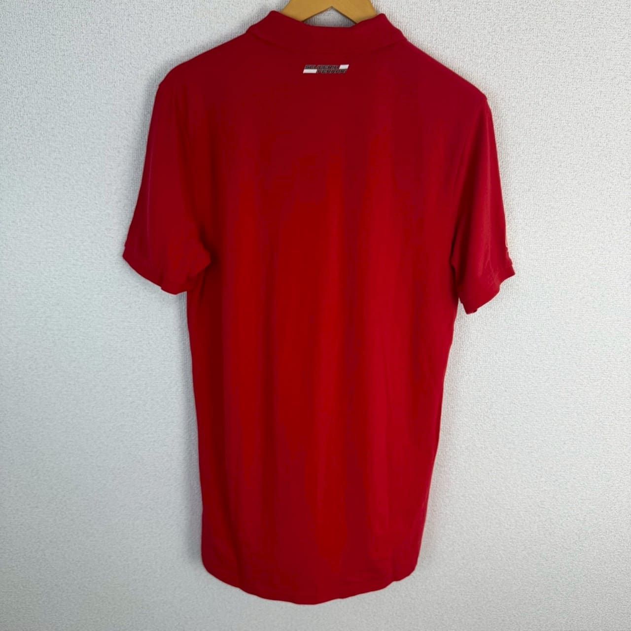 Ferrari フェラーリ ポロシャツ 刺繍ロゴ ワッペン 企業ロゴ