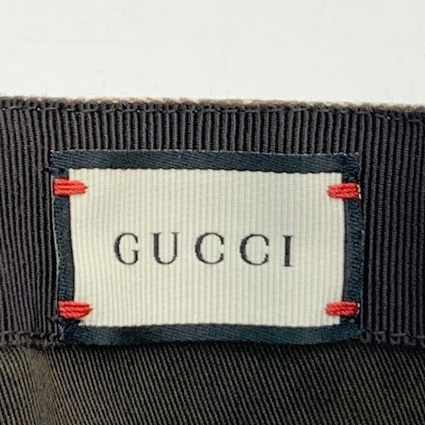 GUCCI シェリーライン GG キャンバス ベースボールキャップ 帽子