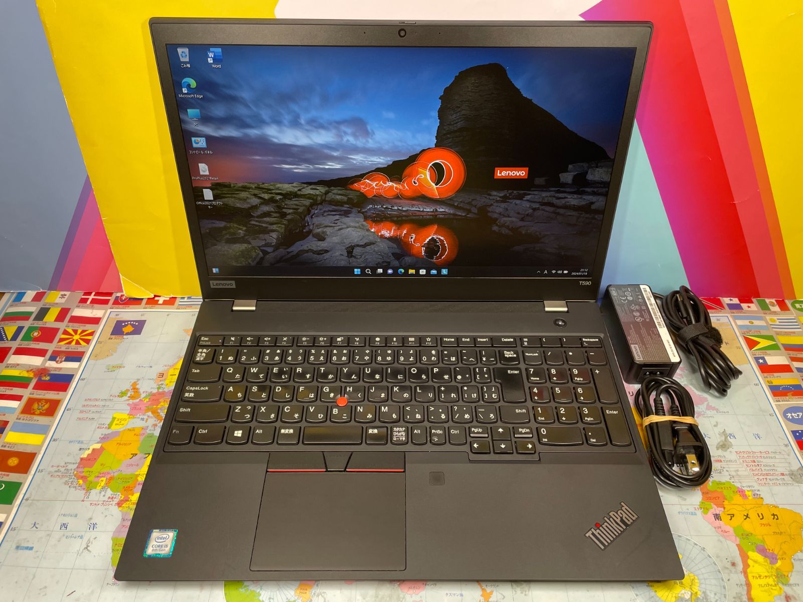 レノボ Thinkpad T590 FHD 16GB ノートPC カメラ 美品 - メルカリ