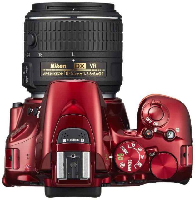 Nikon デジタル一眼レフカメラ D5500 ダブルズームキット レッド Nikon デジタル一眼レフカメラ D5500 ダブルズームキット レッド