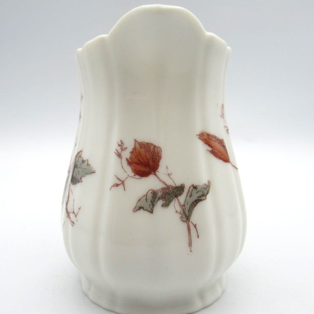 アンティーク 食器 ミルクジャグ Gustave Demartial & Co. 花柄