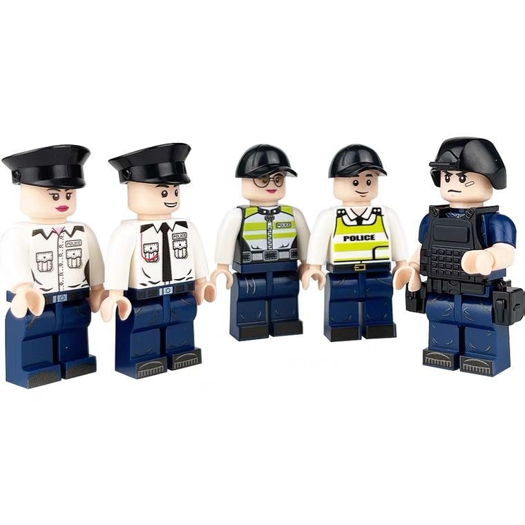 LEGO レゴ 互換 ブロック ミニフィグ 警察官 10体セット レゴ風
