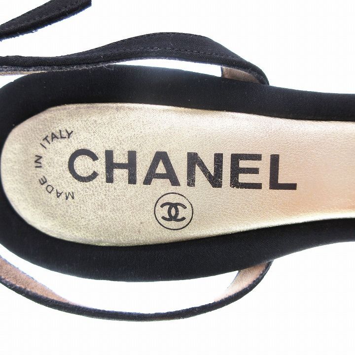 シャネル CHANEL パール ココマーク サンダル ミュール バック 