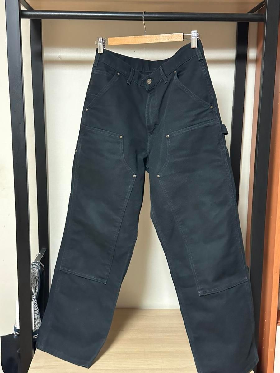 【雷市場（ポンジャン）商品韓国直送】Carhartt(カーハート) ダブルニー 32x30 黒