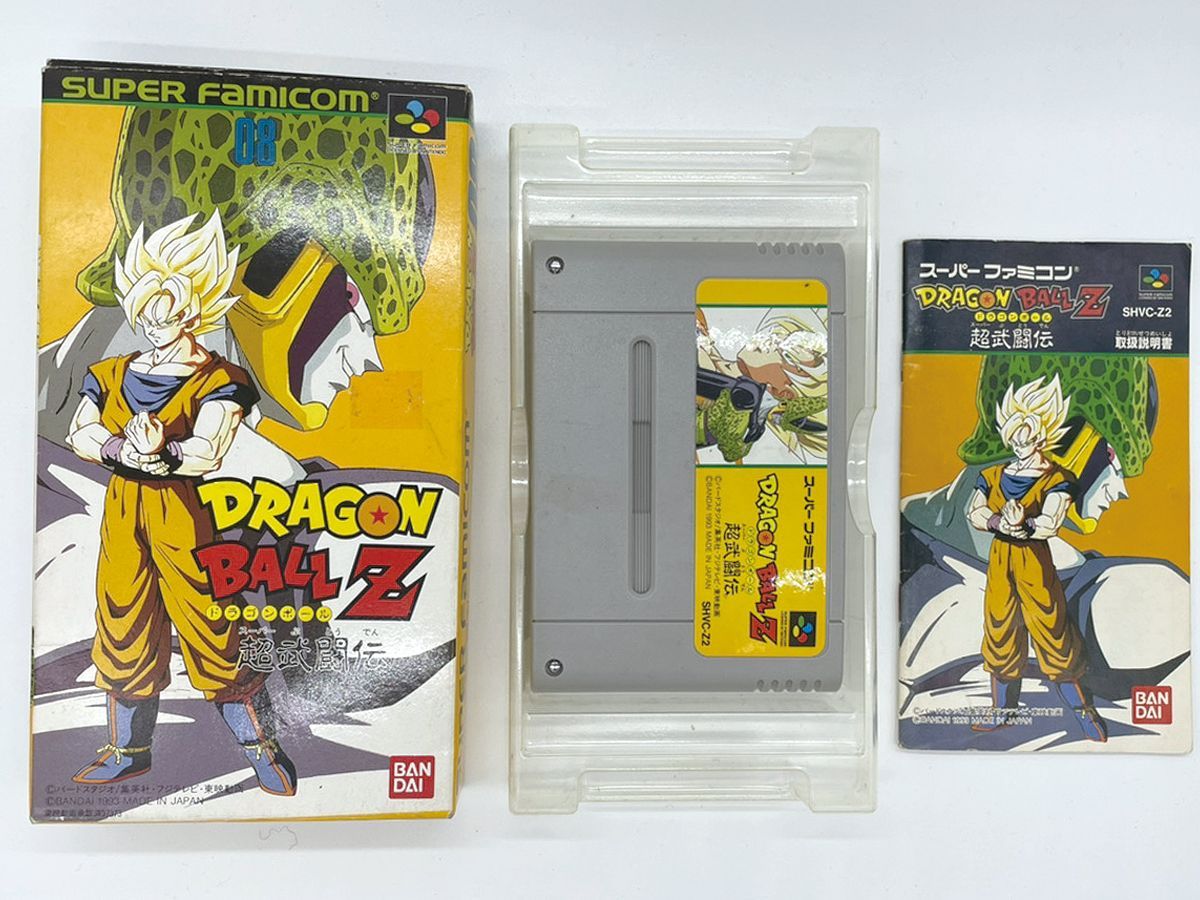 最短翌日発送可ヤフオク! - SFC ドラゴンボールＺ 超武闘伝 箱 説明書