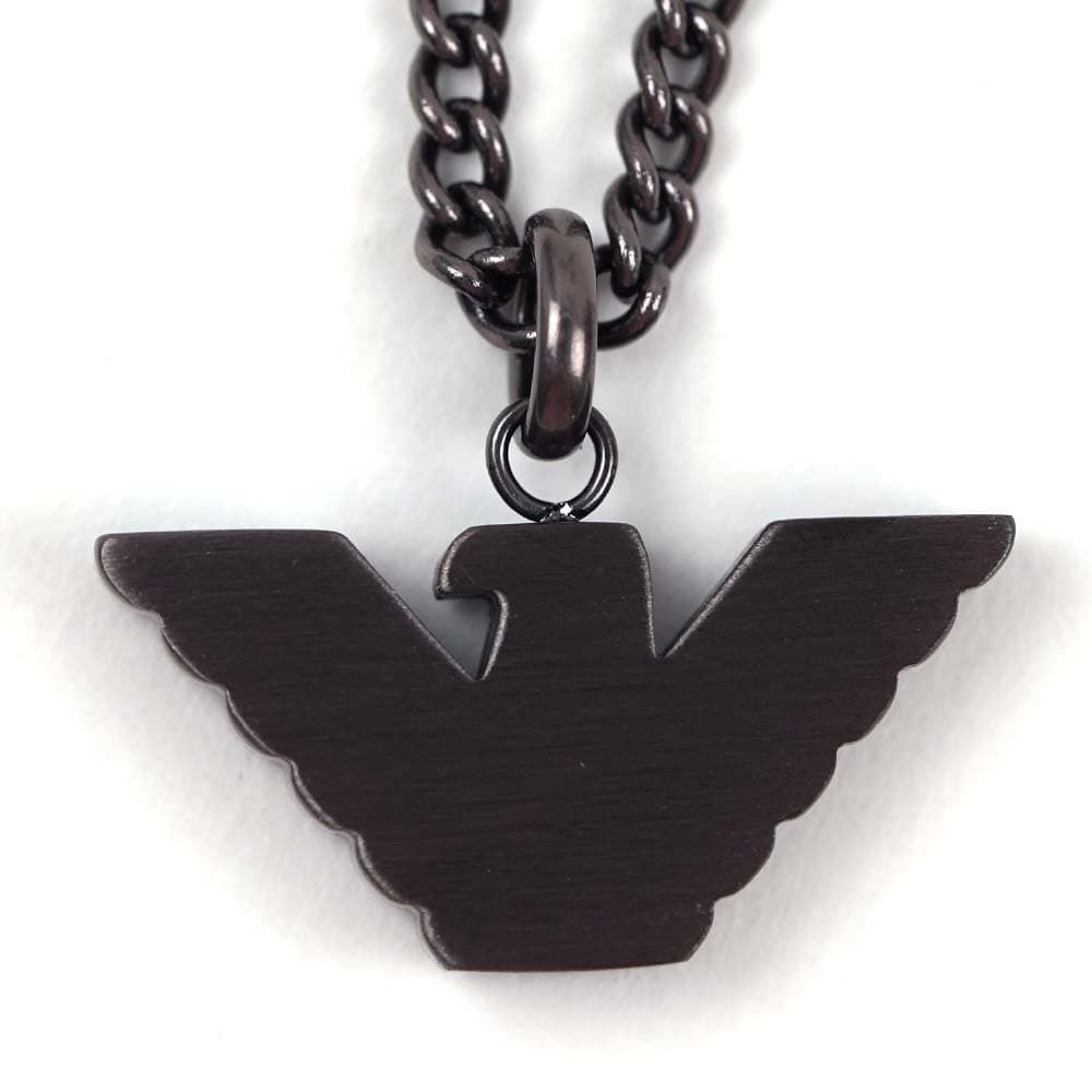 エンポリオアルマーニ ネックレス メンズ アクセサリー ブラック