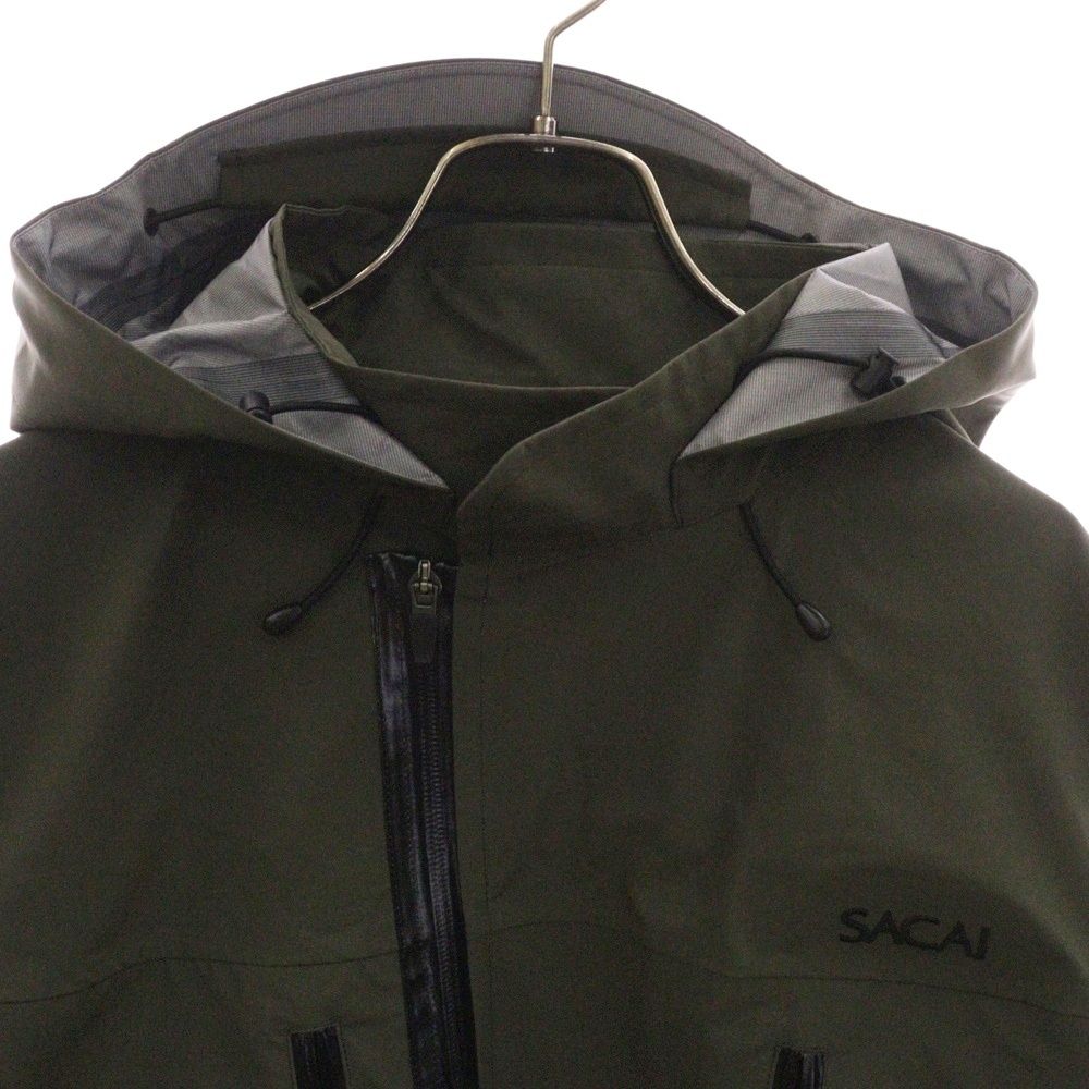 Sacai (サカイ) 23AW MATTE TAFFETA BREATHABLE WATERPROOF COAT
