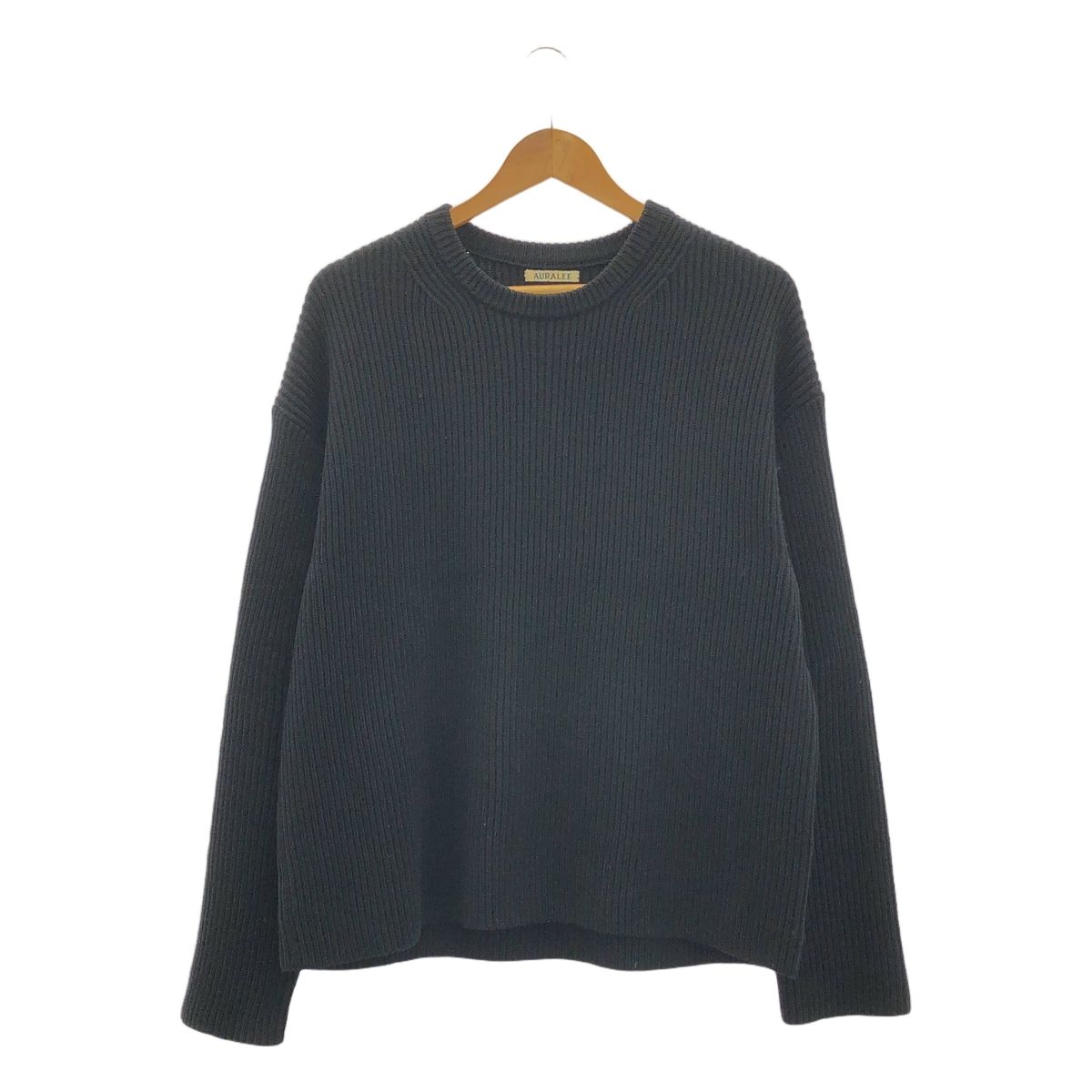 AURALEE / オーラリー | SUPER FINE WOOL RIB KNIT ウールニット | 4 