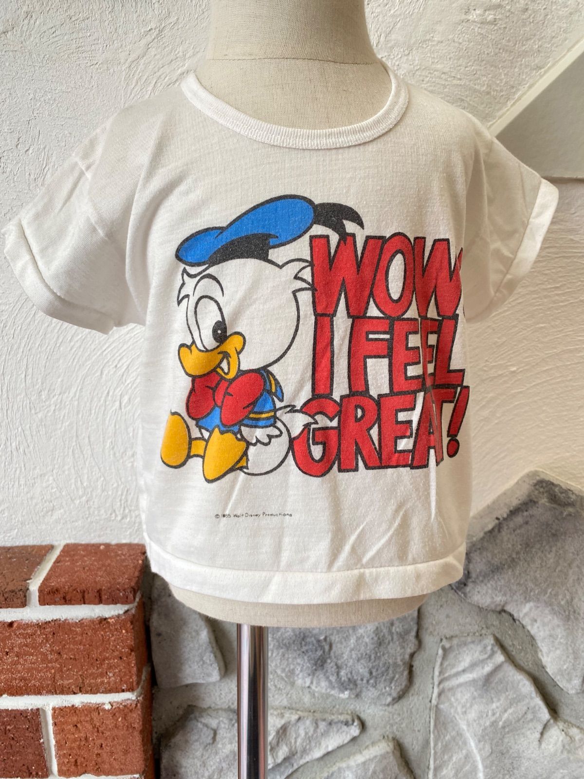 【Size 90】vintage ドナルド ディズニー 半袖Tシャツ ヴィンテージ  US古着