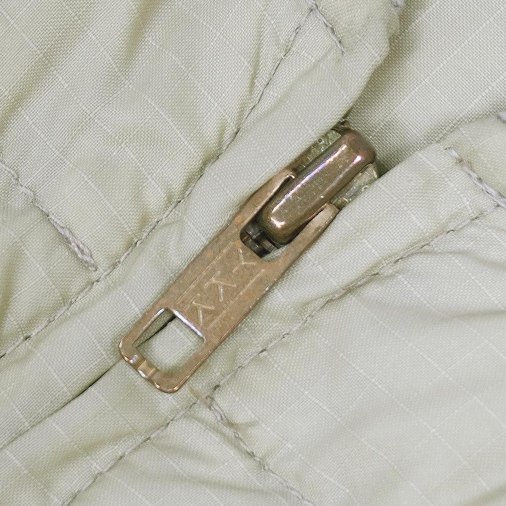 80s Eddie Bauer ベージュ　キルティング　ダウンベスト　黒タグ 80s-90s 黒タグ Eddie Bauer エディーバウアー ダウンベスト size 42