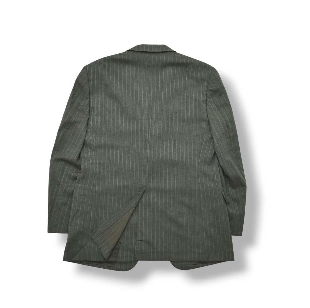 【美品】 XL ブルックスブラザーズ テーラードジャケット ストライプ 上質】 ブルックスブラザーズ Brooks Brothers ダブルストライプ