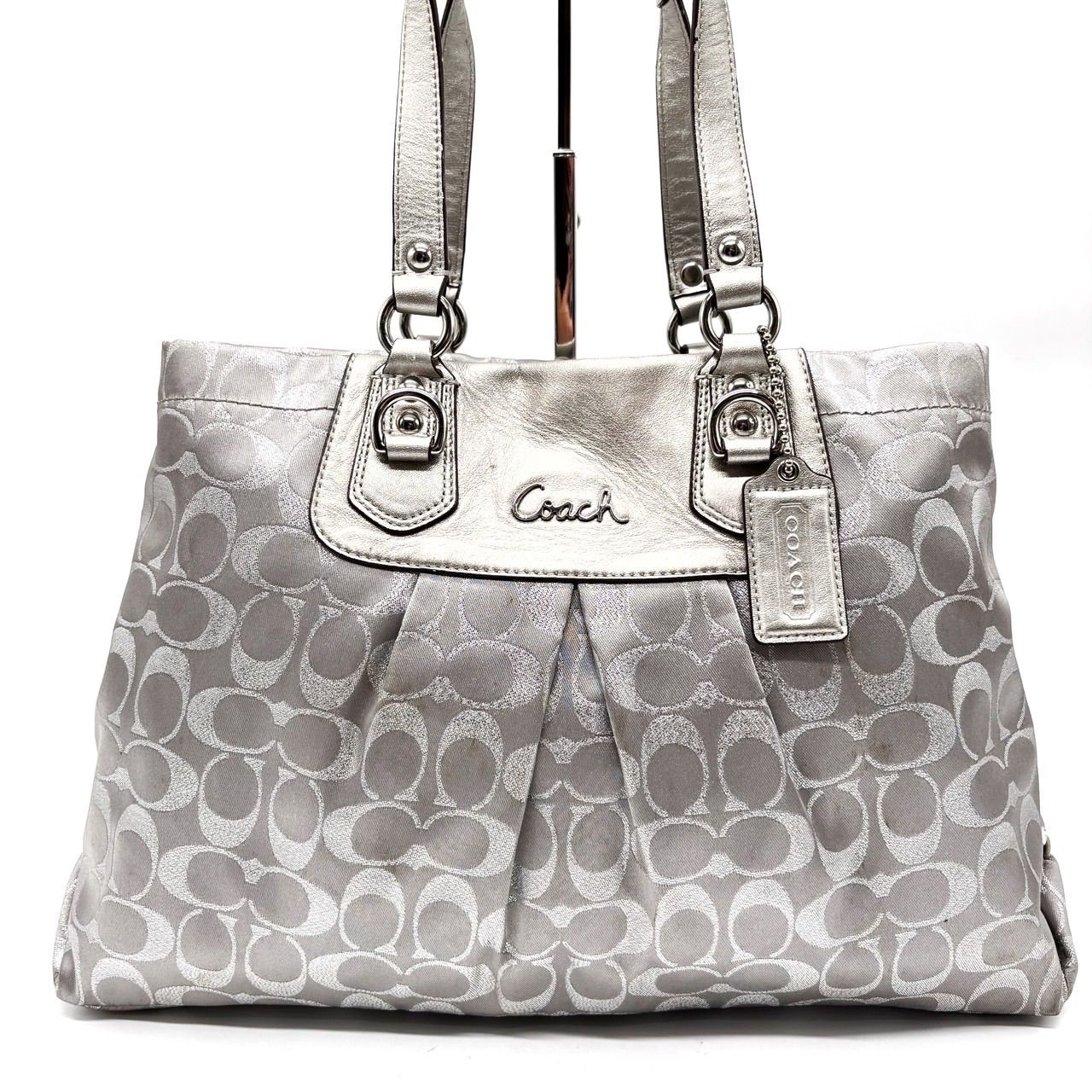 ✨良品✨ COACH コーチ トートバッグ シグネチャー キャンバス
