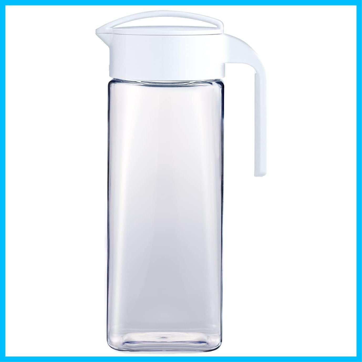 数量 A8041 注ぎやすい 白 2.1L 衛生的 ビオD-211 スクリューロック ポット アスベル