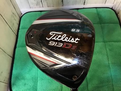 タイトリスト 913 D3 9.5° ドライバー DR Titleist ROMBAX 55 フレックスSR メンズ 男性用 右利き 右用 Dランク ゴルフクラブ