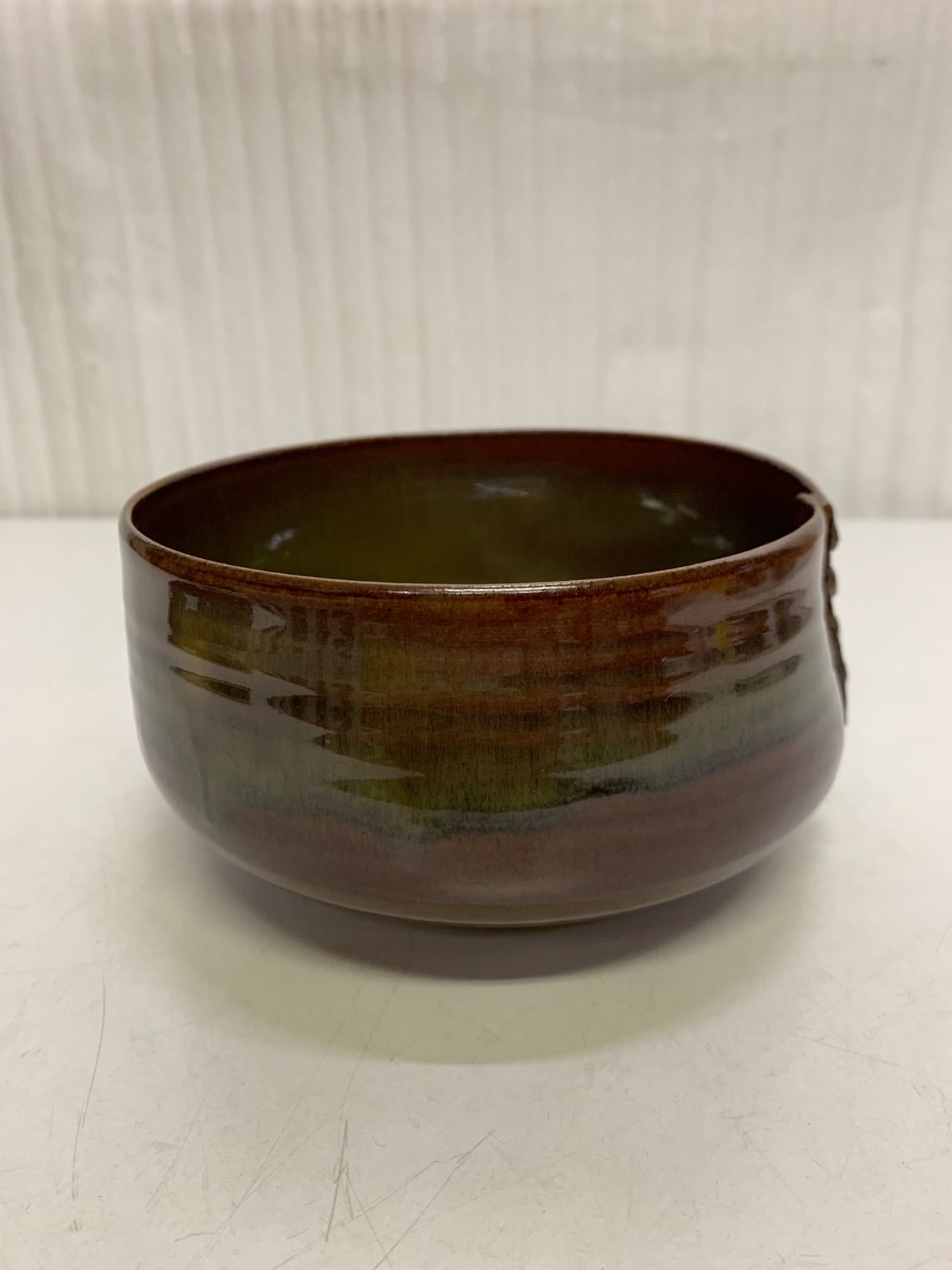 高取焼 とじめ建水 建水 茶道具 伝統工芸品 ♥