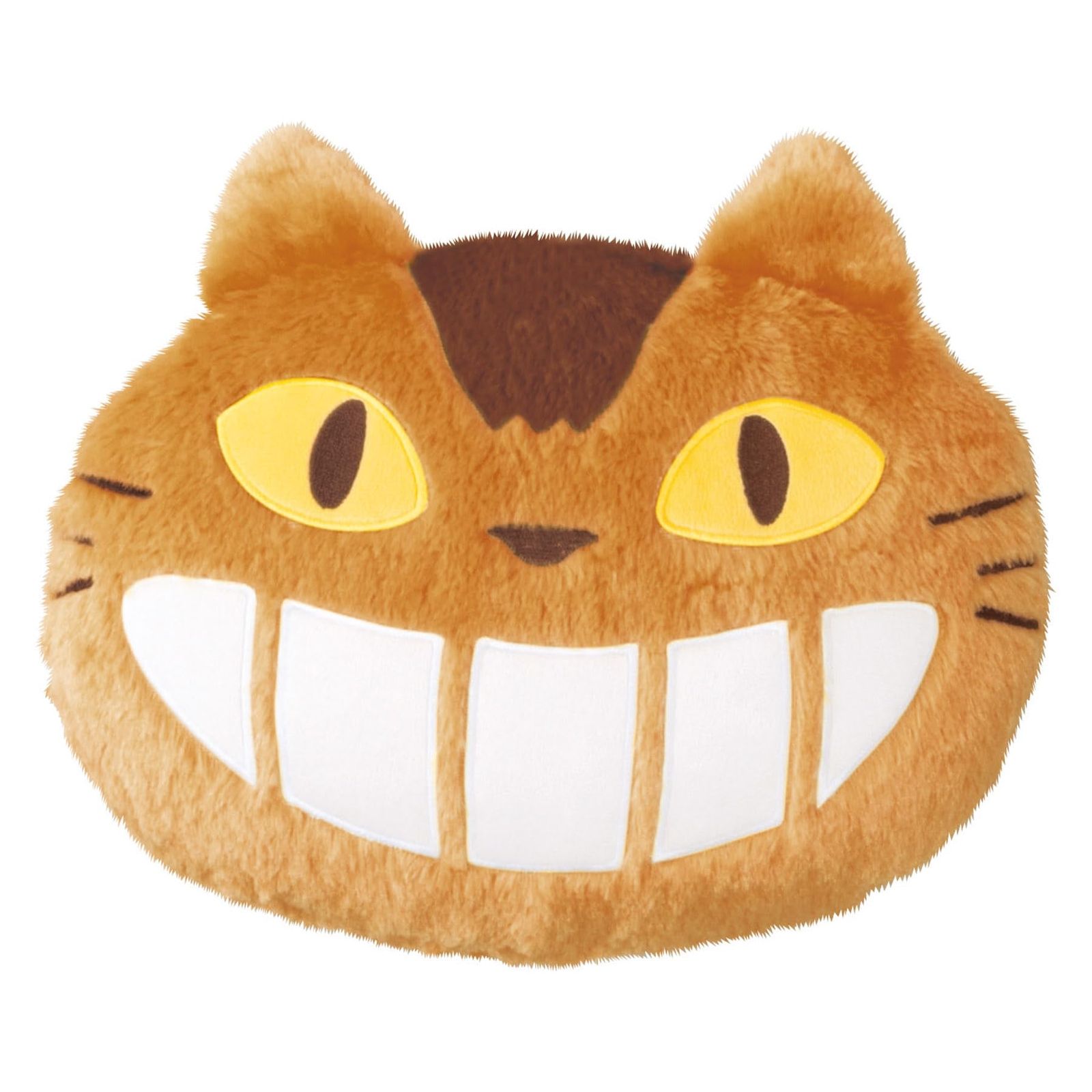 丸眞 クッション ジブリ となりのトトロ H24.5&times;W35cm おばけネコバス 低反発 1145007300 [04ネコバス]