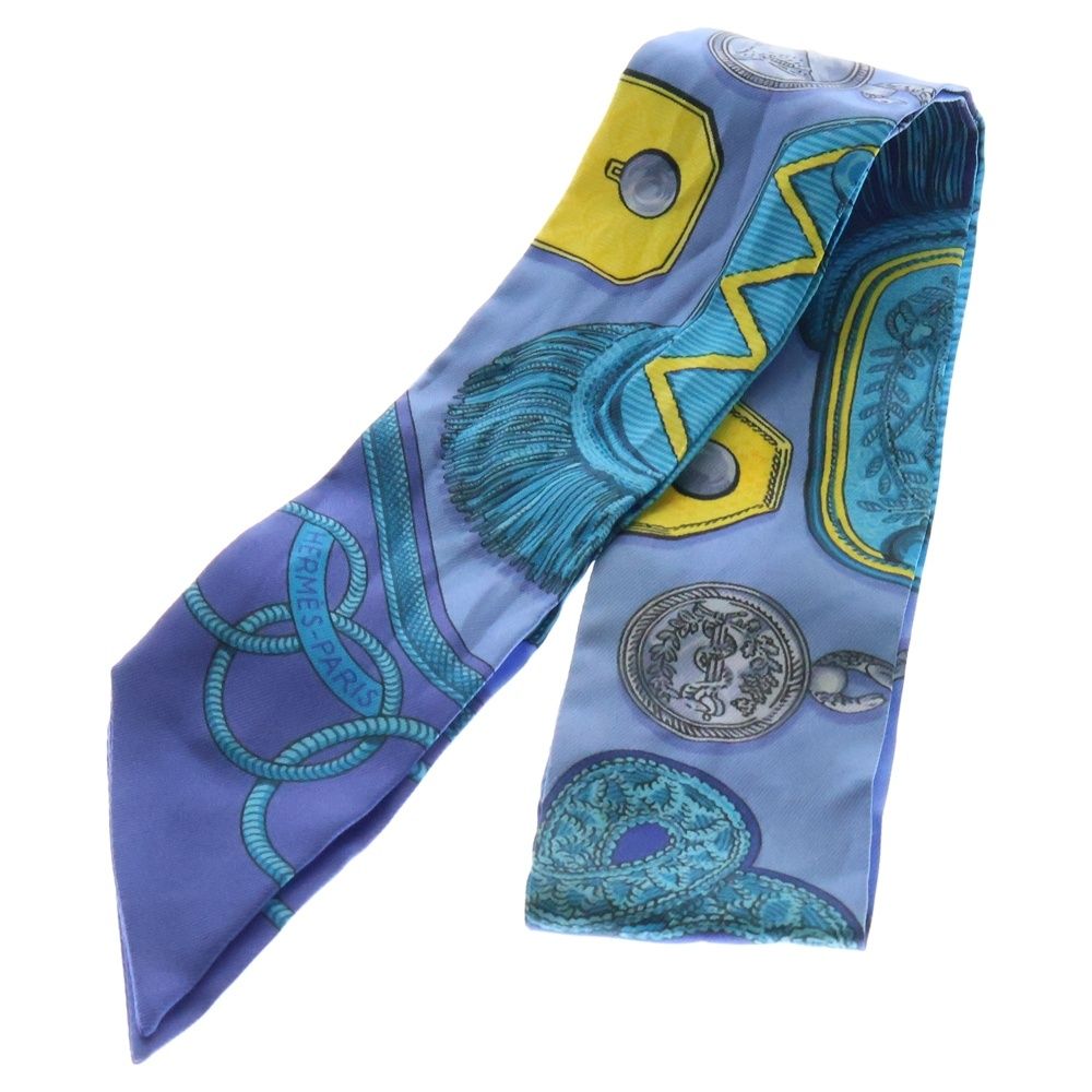 ★HERMES (エルメス) ツイリー★EPAULETTES 肩章 HERMES (エルメス) EPAULETTES 肩章 ツイリー シルクスカーフ