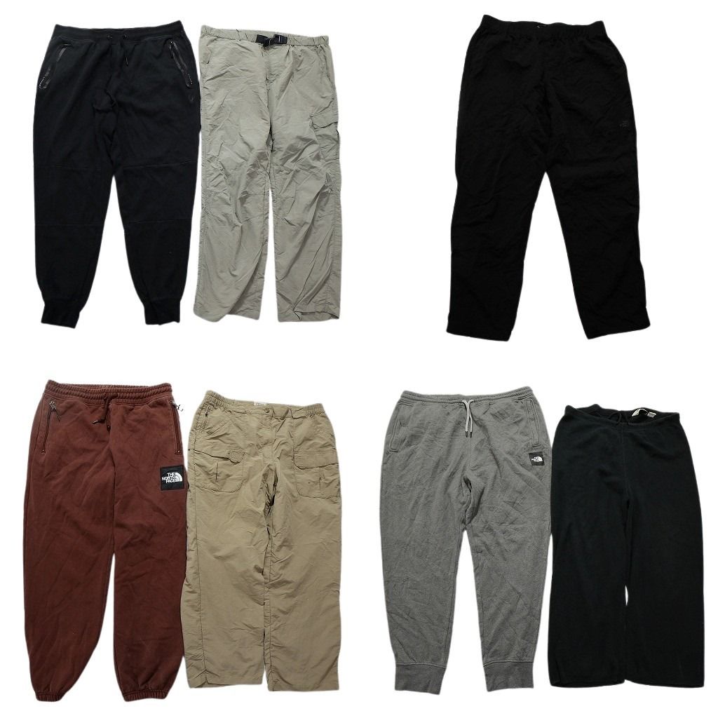 古着卸 まとめ売り アウトドアブランド パンツMIX 7枚セット メンズ L |XL |2XL エディーバウアー ノースフェイス 古着 NC0776