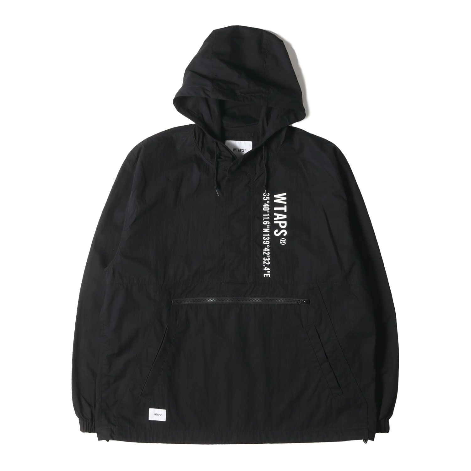 WTAPS ダブルタップス ジャケット サイズ:L 22SS ナイロンアノラック パーカー SBS JACKET NYCO. WEATHER ブラック  黒 アウター ブルゾン 上着【メンズ】 - メルカリ