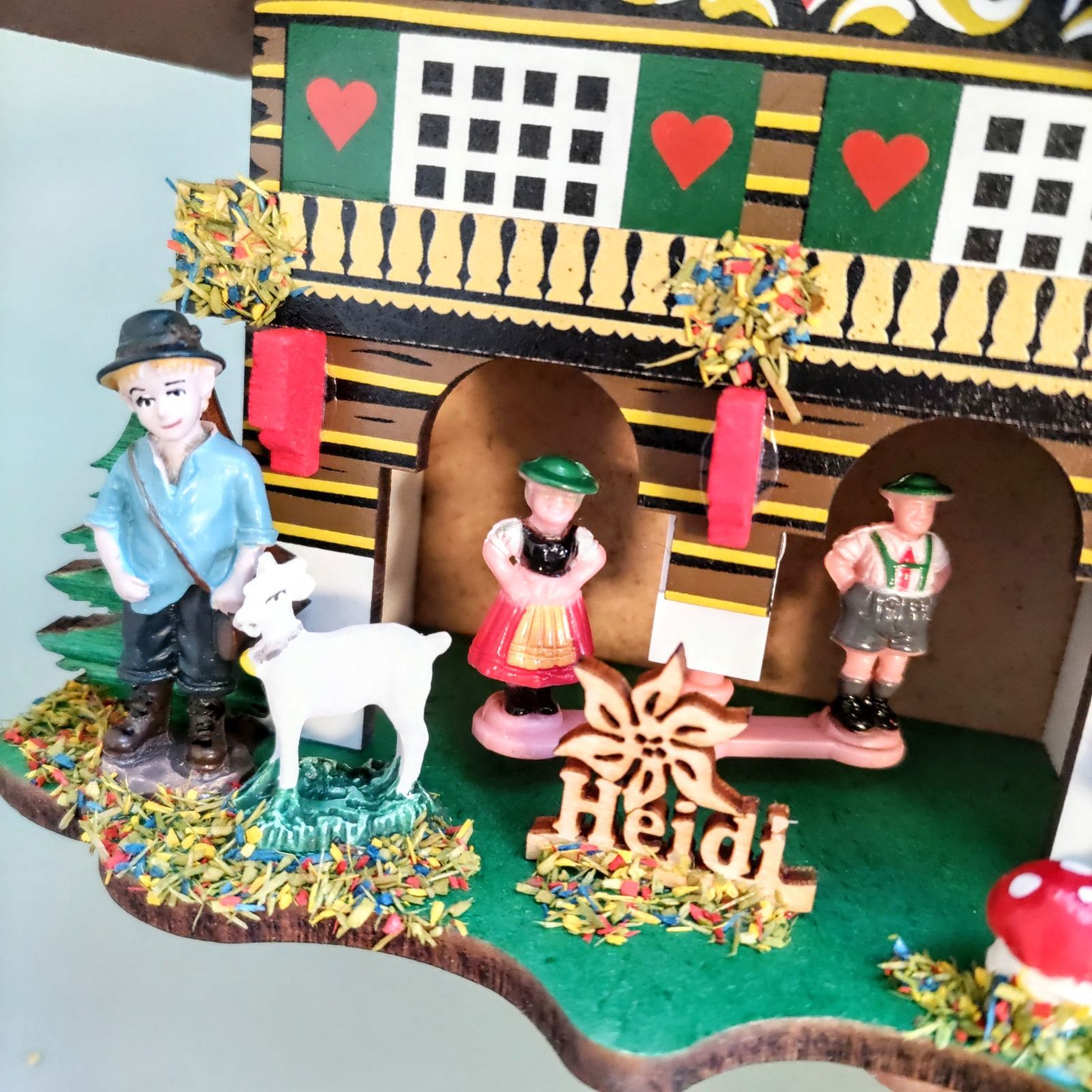 廃盤 レア ヘルビッヒ工房 ハイジ 6点セット ドイツ工芸品 廃盤 レア