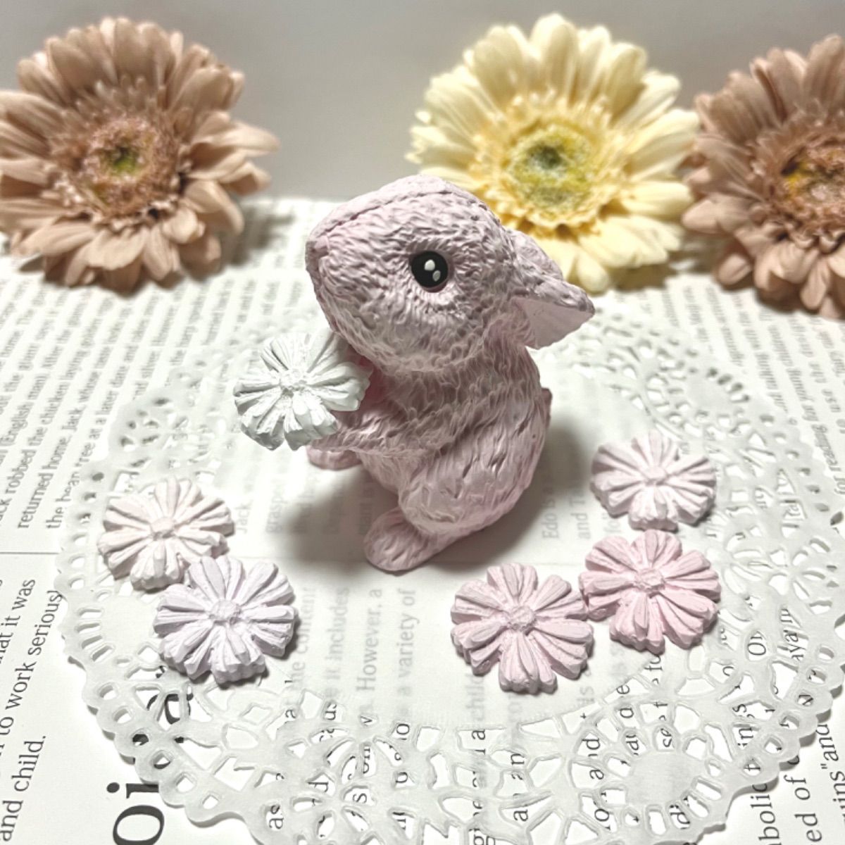 花束うさぎさんアロマストーン♡②