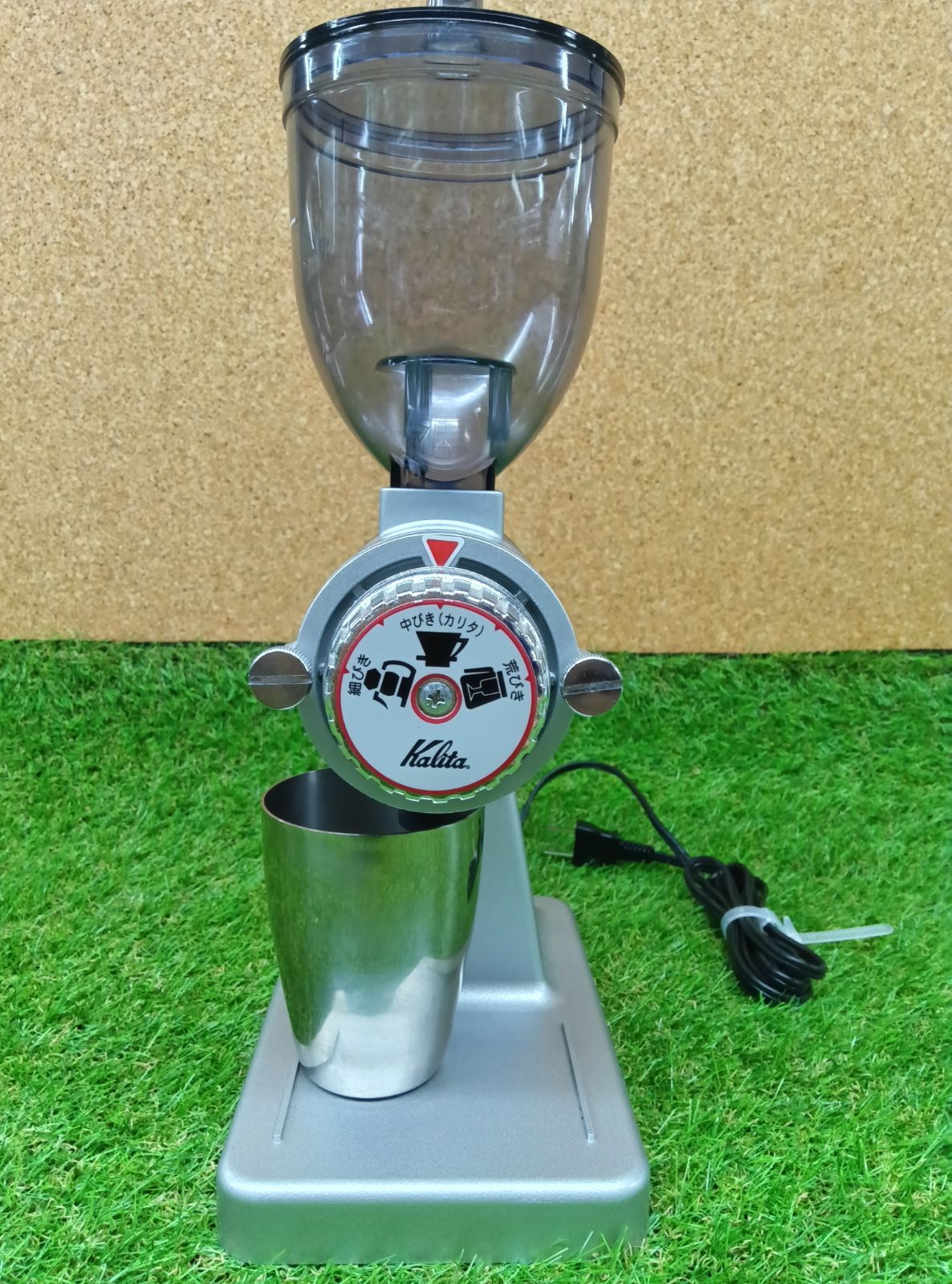 カリタ ナイスカットミル レッド コーヒーミル グラインダー