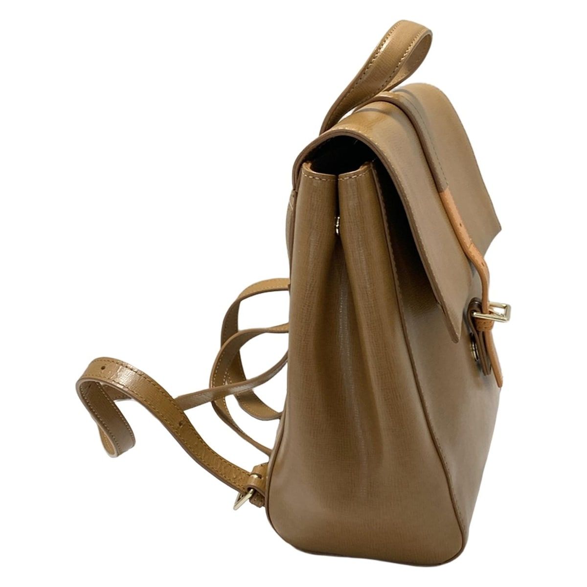 PaulSmith(ポールスミス) リュックサック - ブラウン×オレンジ レザー  