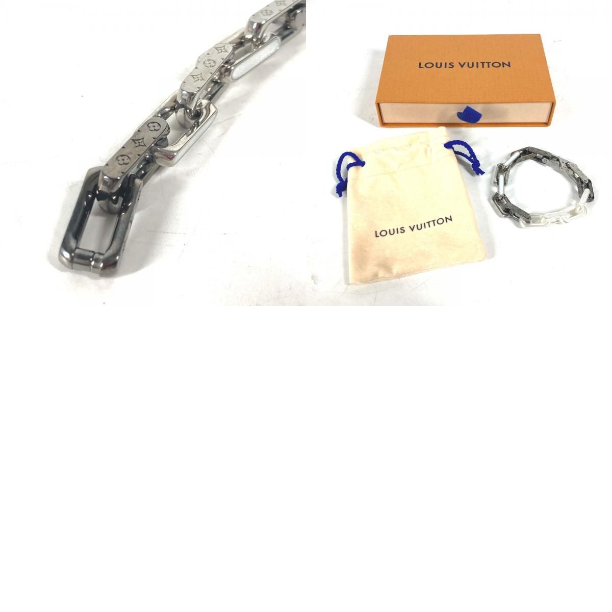 【極美品】付属品付 ルイヴィトン ブレスレット ドーフィーヌ LV  モノグラム 極美品】付属品付 ルイヴィトン ブレスレット ドーフィーヌ LV