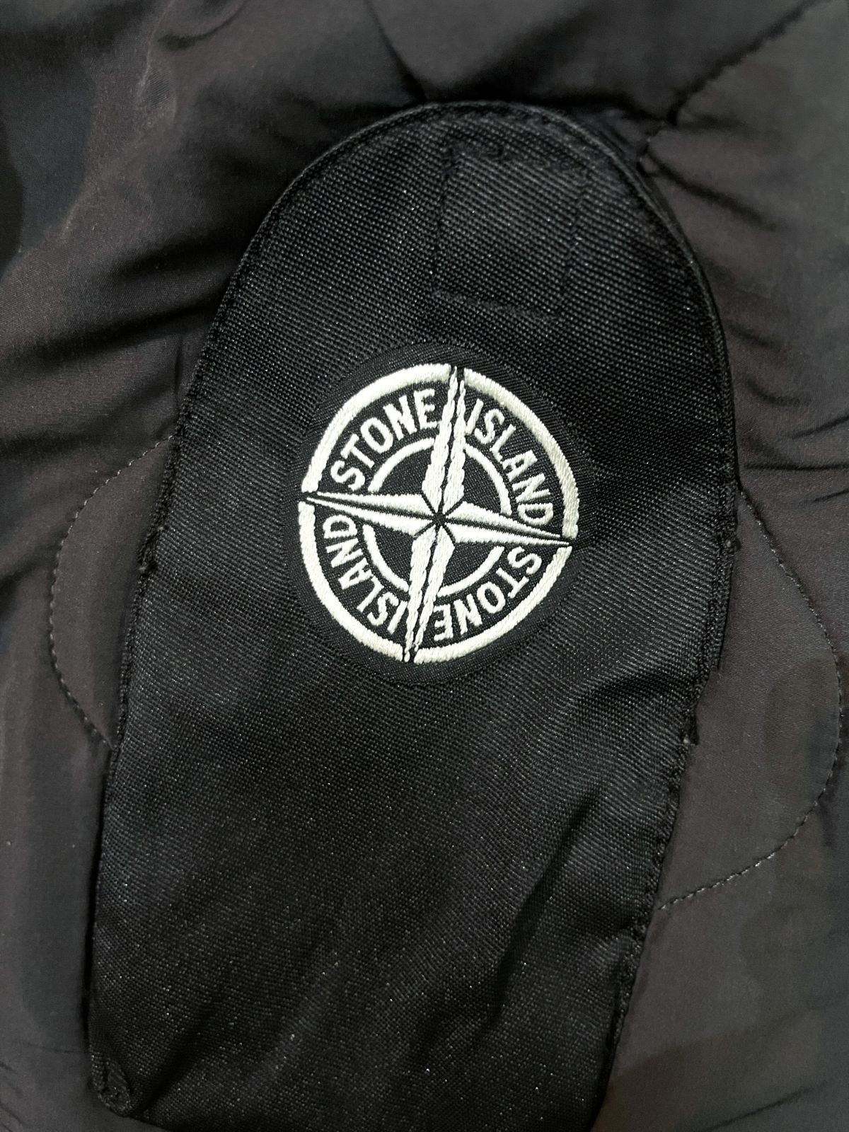 う*は様 希少　STONE  ストーンアイランド2005AW ウール STONE ISLAND 2005AW WOOL NYLON ZIP-UP DRIVER'S KNIT SWEATER
