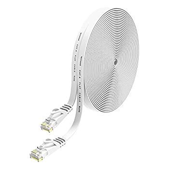 【中古】【非常に良い】lovicool LANケーブル イーサネットケーブル CAT6準拠 ウルトラフラットケーブル RJ45コネクタ ギガビット 爪折れ防止 やわらか 100フット 30m LANケーブル : Lovicool lanケーブル（パソコン・周辺機器）の通販 1M ツメの折れないイーサネット