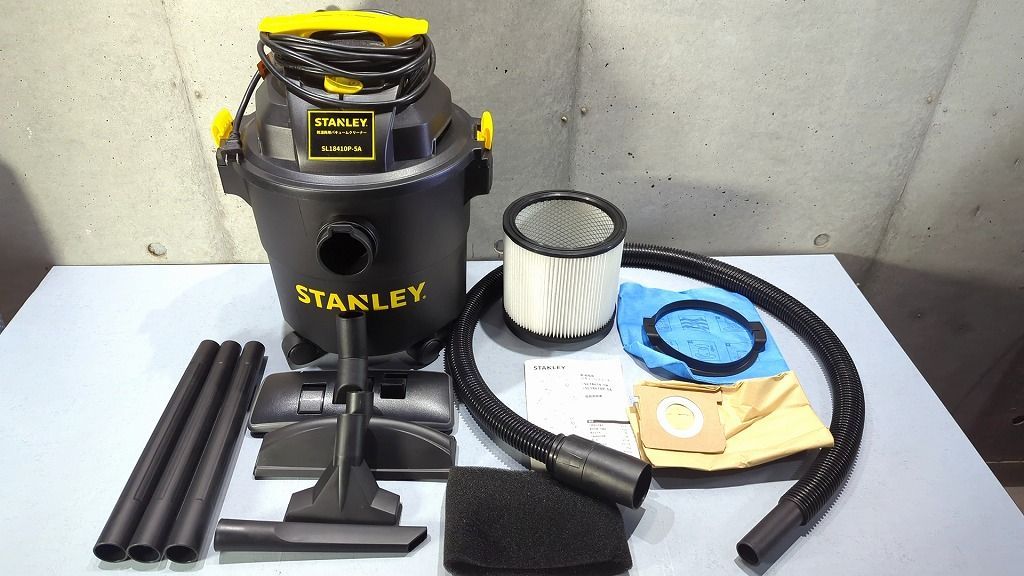 ☆付属品全完備☆ STANLEY スタンレー 乾湿両用バキュームクリーナー 20L SL18410P-5A - メルカリ