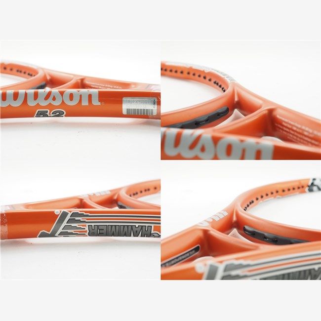 wilson - 中古 テニスラケット ウィルソン ハイパー ハンマー 5.2 106 (G2)WILSON HYPER HAMMER 5.2 106 楽天市場】【中古】ウィルソン ハイパー ハンマー 5.2 106【一部