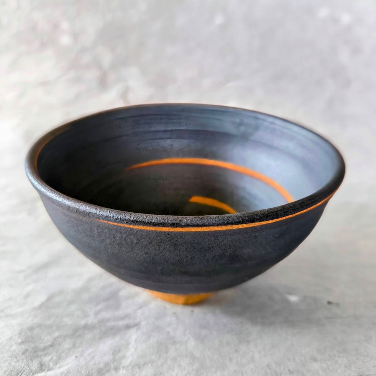 ガラス作家：能登朝奈　パート・ド・ヴェール　透明の飯椀・ボウル ガラス作家：能登朝奈 パート・ド・ヴェール 透明の飯椀・ボウル