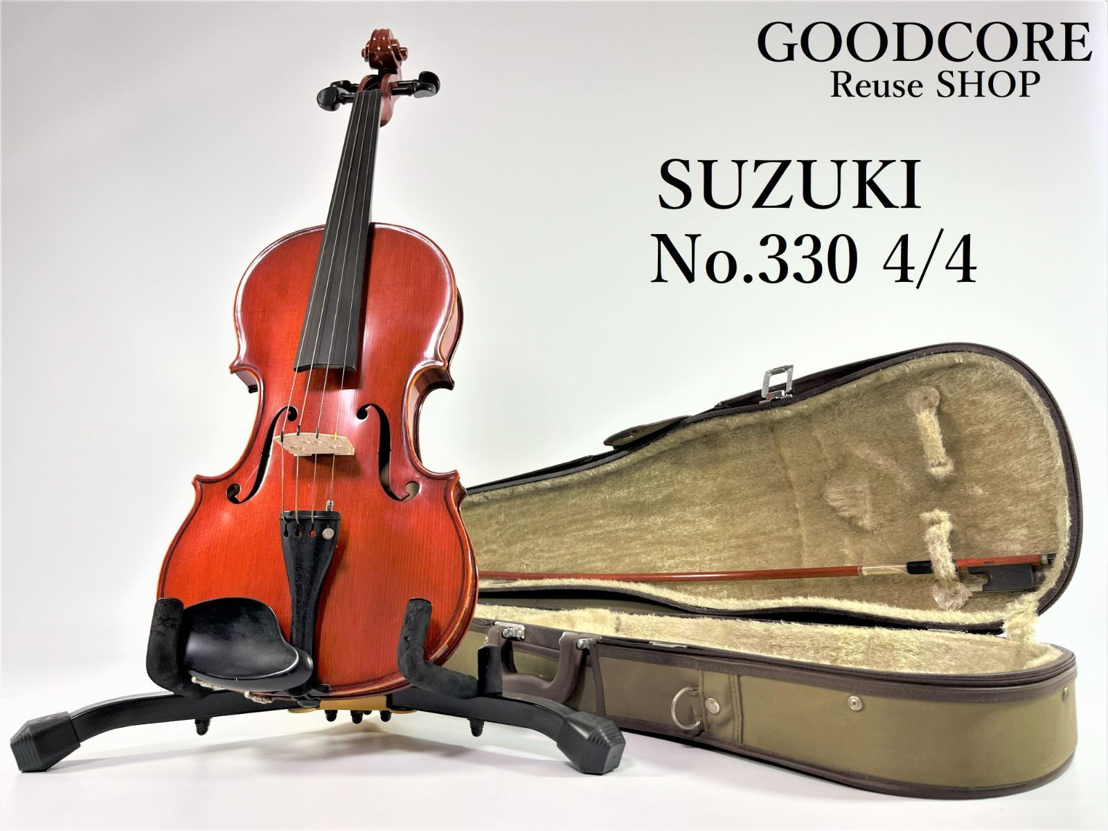SUZUKI バイオリン No.330 3/4サイズザックスwear