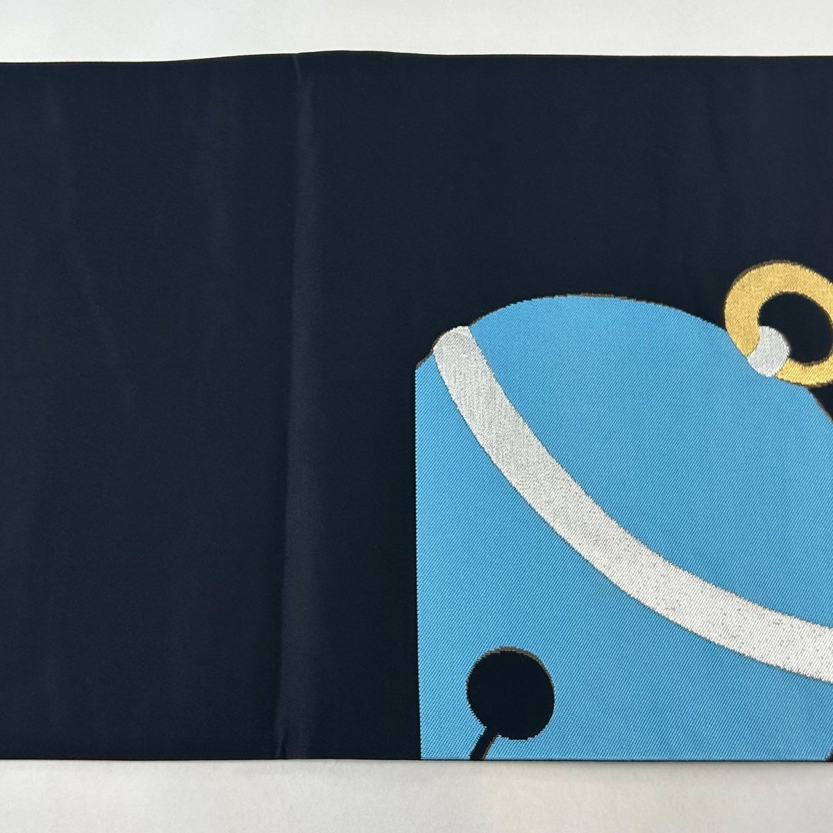 辻村ジュサブロー　2部式帯　ワンタッチ帯　付け帯　袋帯 袋帯 美品 逸品 辻村ジュサブロー 落款 鈴 金銀糸 箔 黒 六通