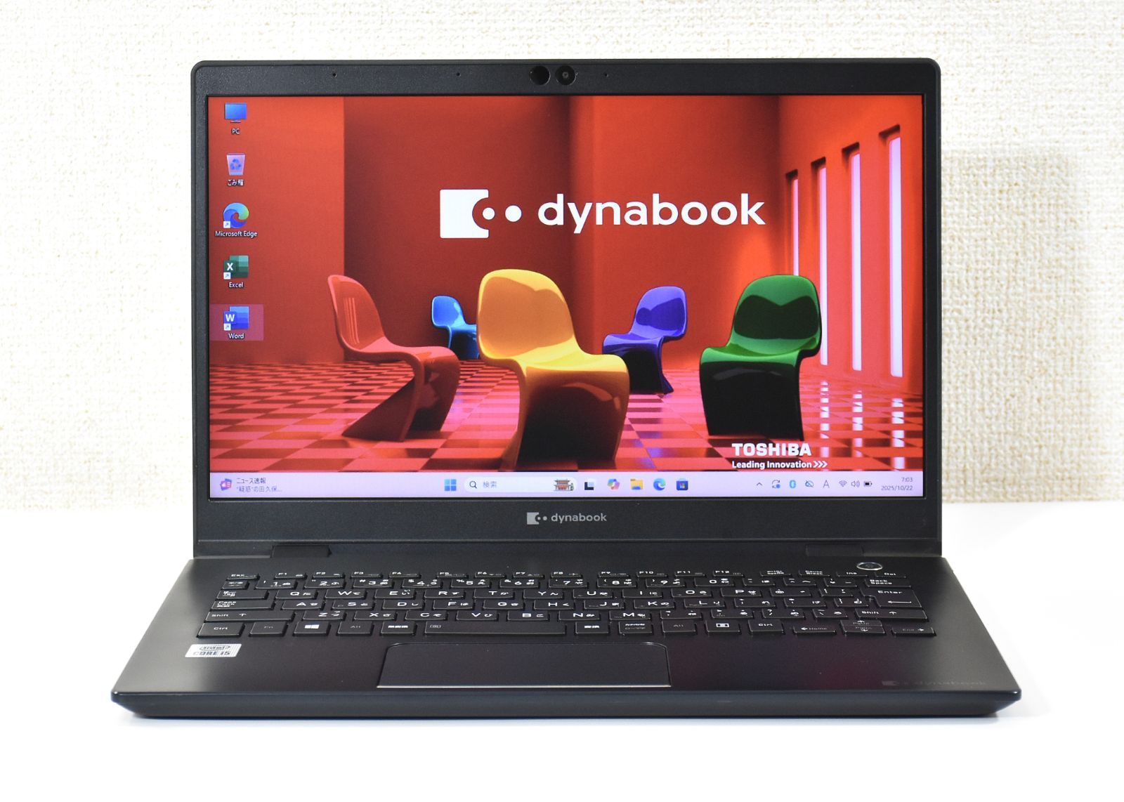 TOSHIBA dynabook G83|FS | Core i5-10210U|メモリ16G|NVMe SSD 256G|13.3インチ|Webカメラ|Windows 11 | ノートパソコン