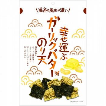 まるか食品 幸せ運ぶガーリックバター味のり天 65g(12×4)