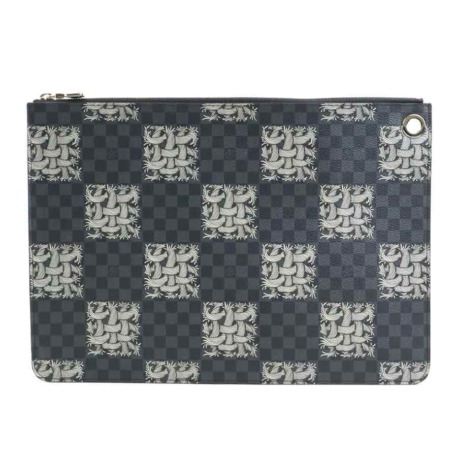 ルイ ヴィトン LOUIS VUITTON クラッチバッグ ダミエ グラフィット クリストファー ネメス ポシェット ジュールGM N61232