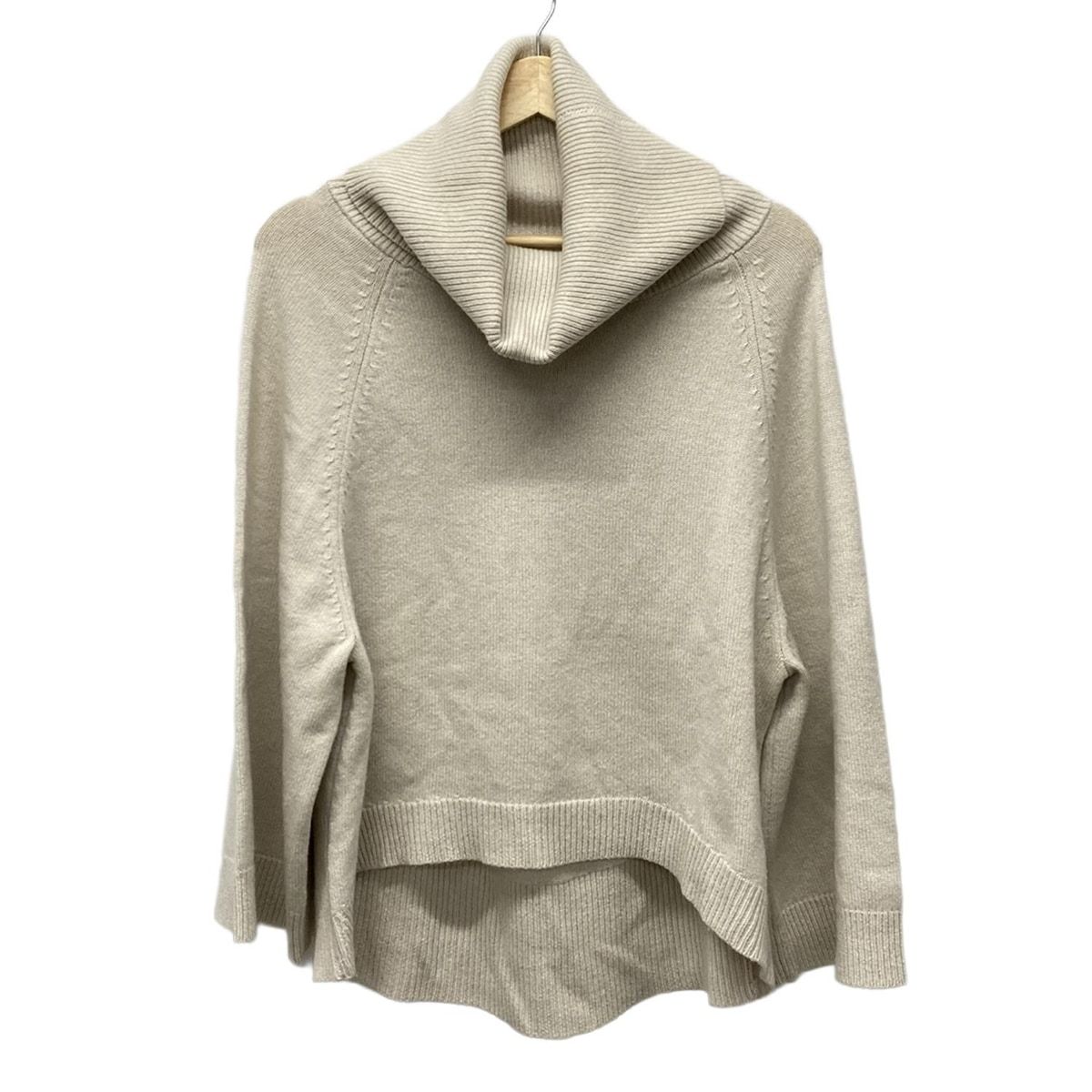 theory(セオリー) 長袖セーター サイズS レディース - ベージュ  