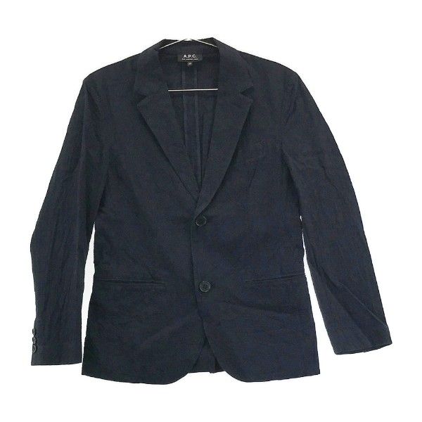 【値下げ】APC ジャケット　ネイビー org.jpg