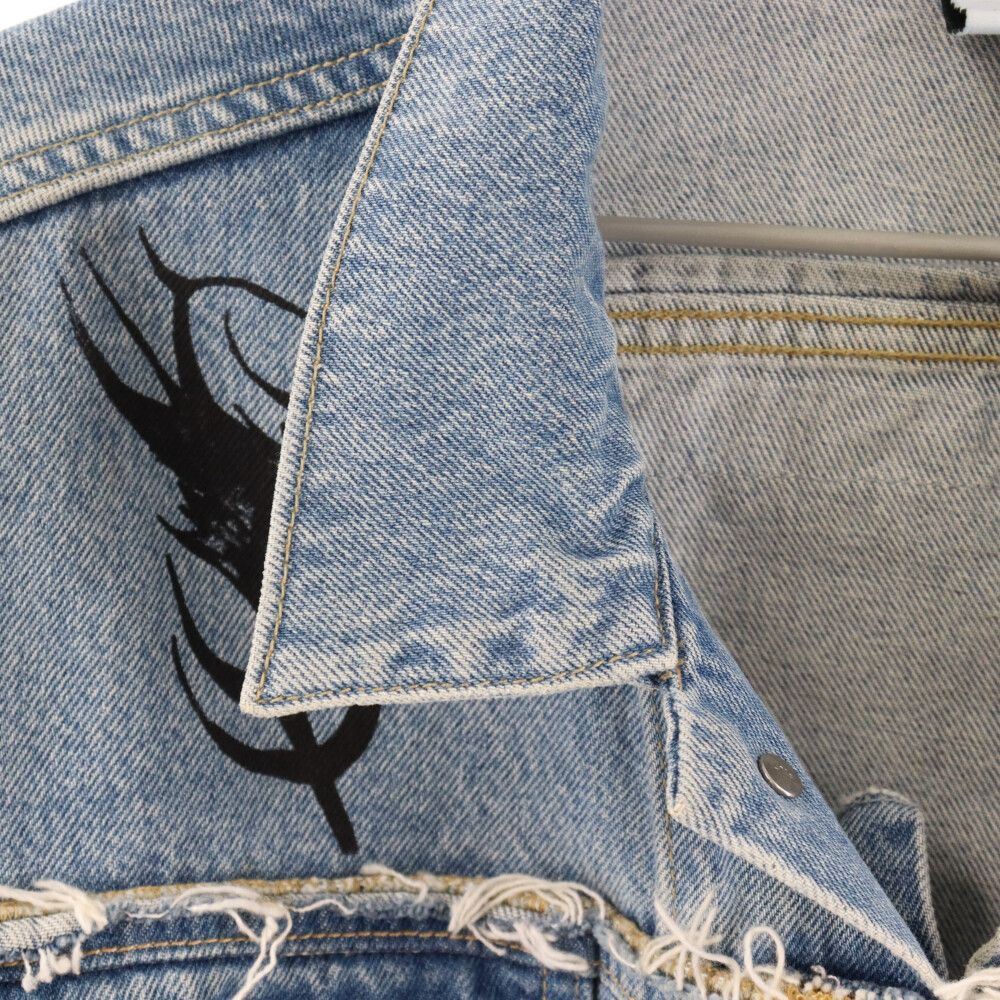 VETEMENTS (ヴェトモン) 18AW×Levis Tribal Sticker Oversize Denim