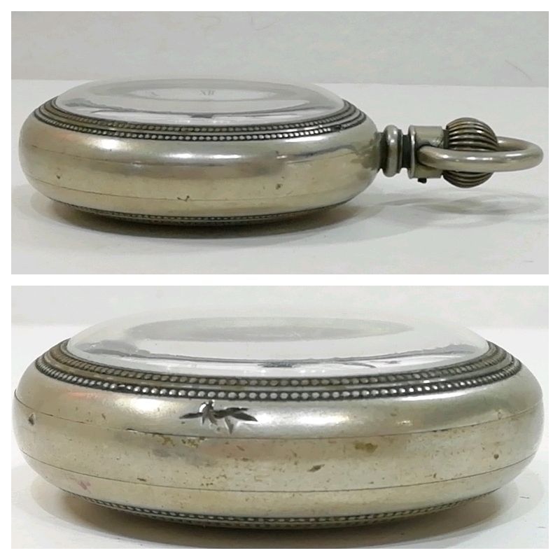 Waltham アンティーク懐中時計 ジャンク品 中古】A.W.Co WALTHAM ウォルサム 懐中時計 手巻き 9450 4022067