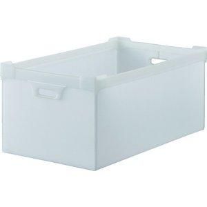 2営業日で発送 TRUSCO トラスコ中山 TRUSCO ダンボールプラスチック 45L 半透明
