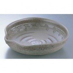 3営業日で発送 TKG テイケイジイ 遠藤商事 炭化土ぼたもち８．５大皿 深Ｂ０３－３０ ROO3301